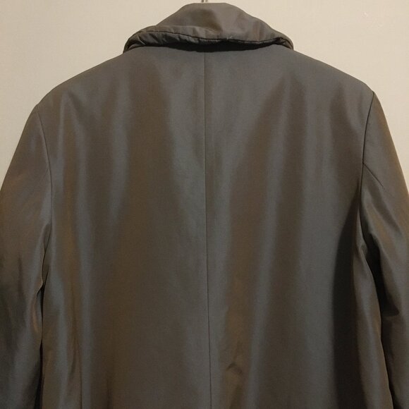 Faramos Korean Silky High Collar Hooded Jacket - Picture 6 of 15